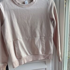 Athleta Pale Blush Crewneck Sweatshirt